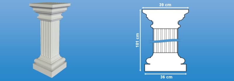 Colonne décorative K3 – WMB