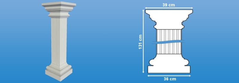 Colonne décorative K4 – WMB