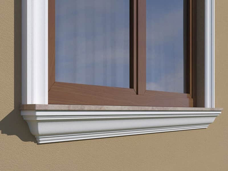 Unter der Fensterbank P4
