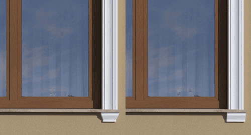 Debajo de la consola de ventana KP6