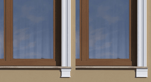 Debajo de la consola de ventana KP3