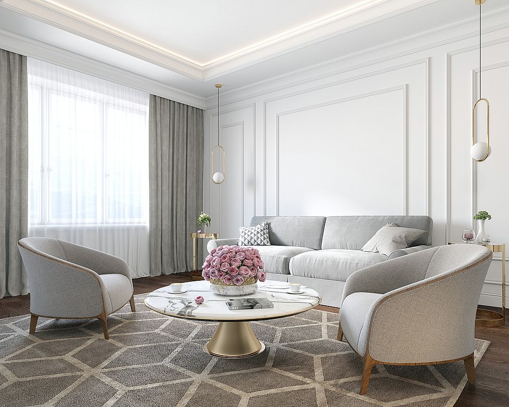5 idées d'utilisation décorative des corniches 